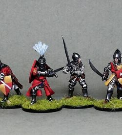 Knights/Men at Arms of Earl Oxford (Claymore Castings )