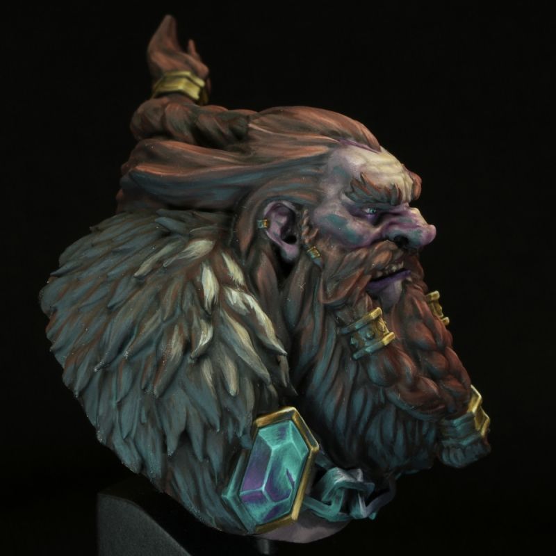 Dwarf Academic Bust - by Hera Models