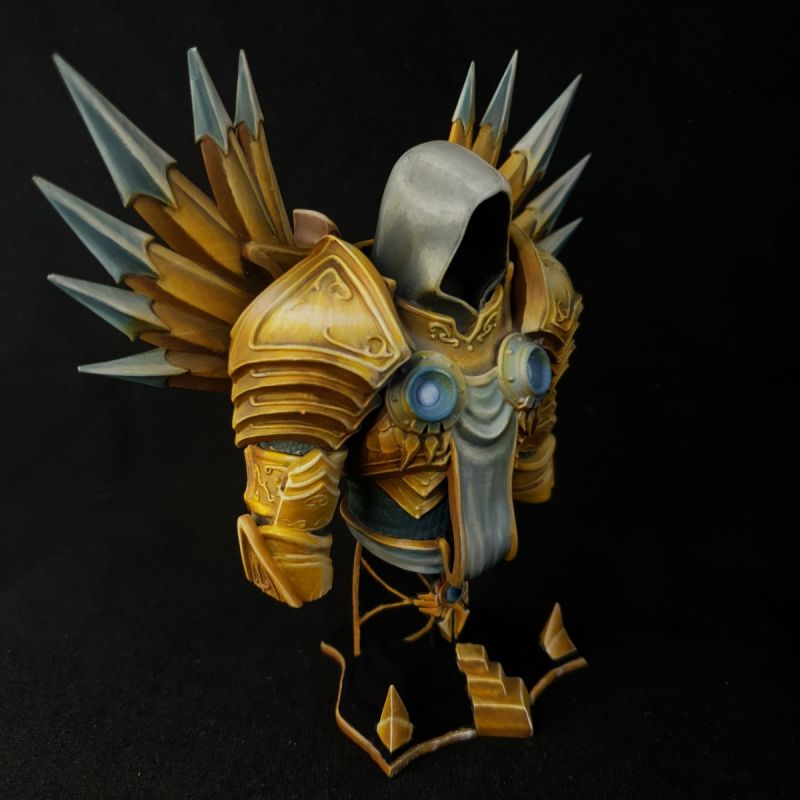 Tyrael bust - by Fotis Mint