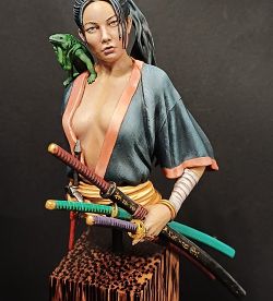 Asian pirate Womanbust