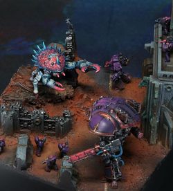 Attack of the Giant Crab - Warhammer Legions Imperialis Diorama