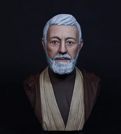 Sir Alec Guinness as Obi Wan Kenobe