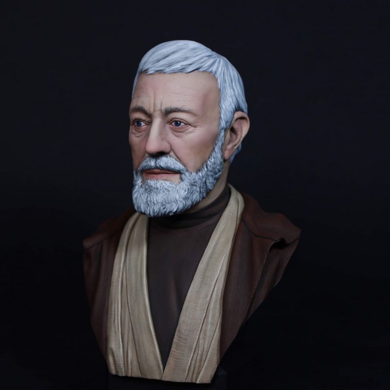 Sir Alec Guinness as Obi Wan Kenobe