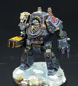 Space Wolves Legion Contemptor Dreadnought