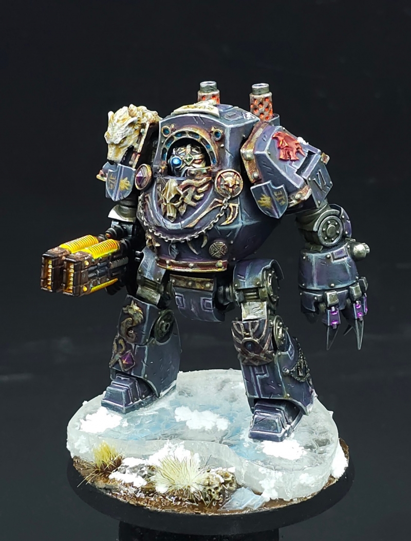 Space Wolves Legion Contemptor Dreadnought