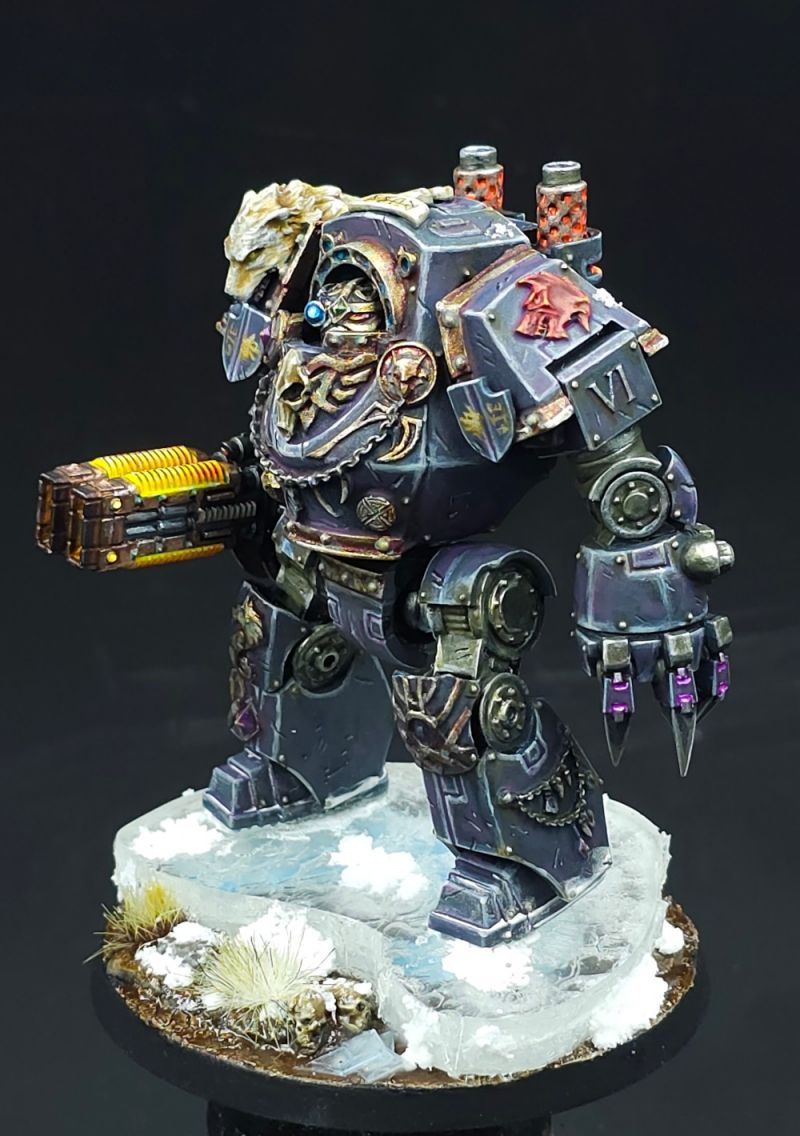 Space Wolves Legion Contemptor Dreadnought