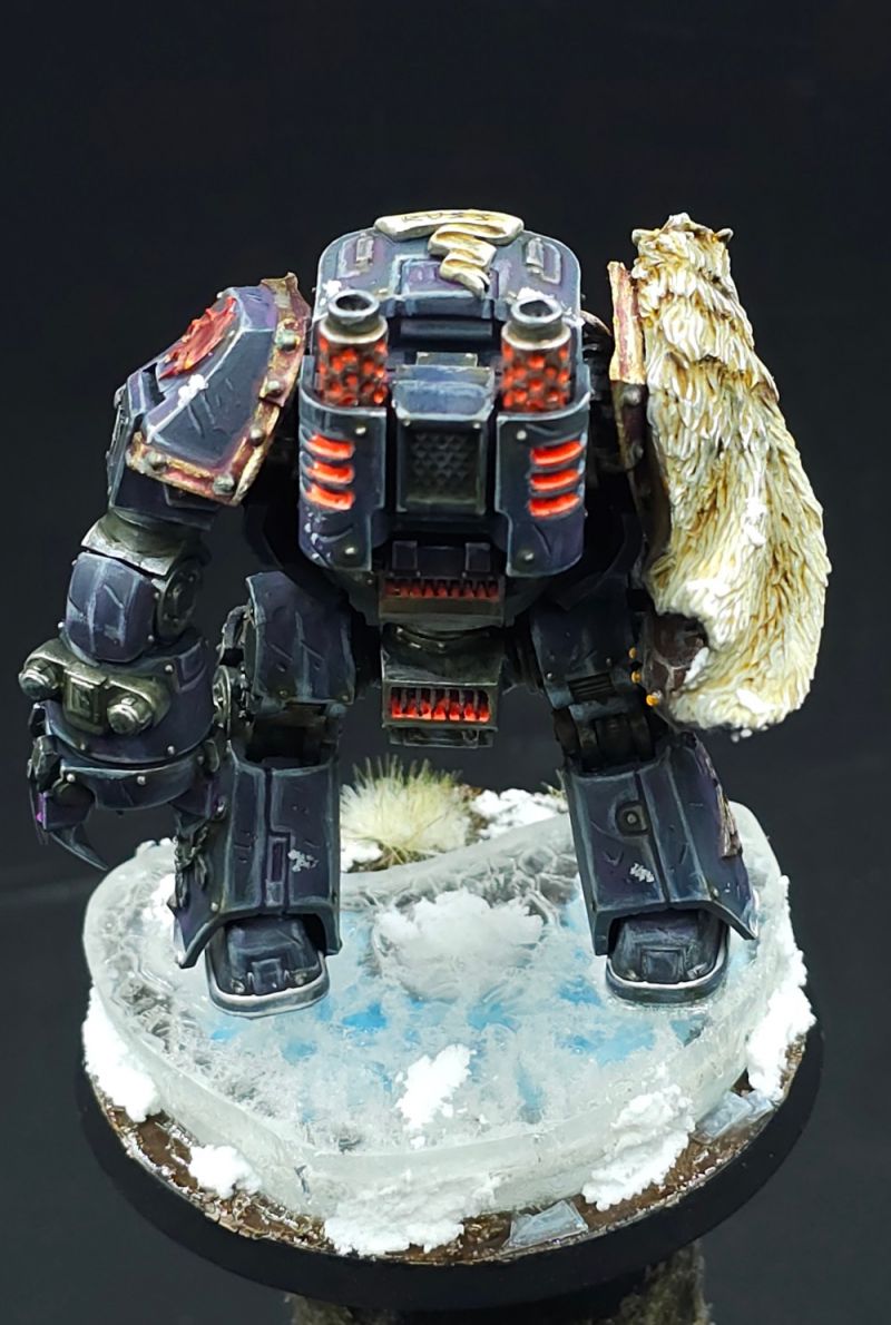 Space Wolves Legion Contemptor Dreadnought