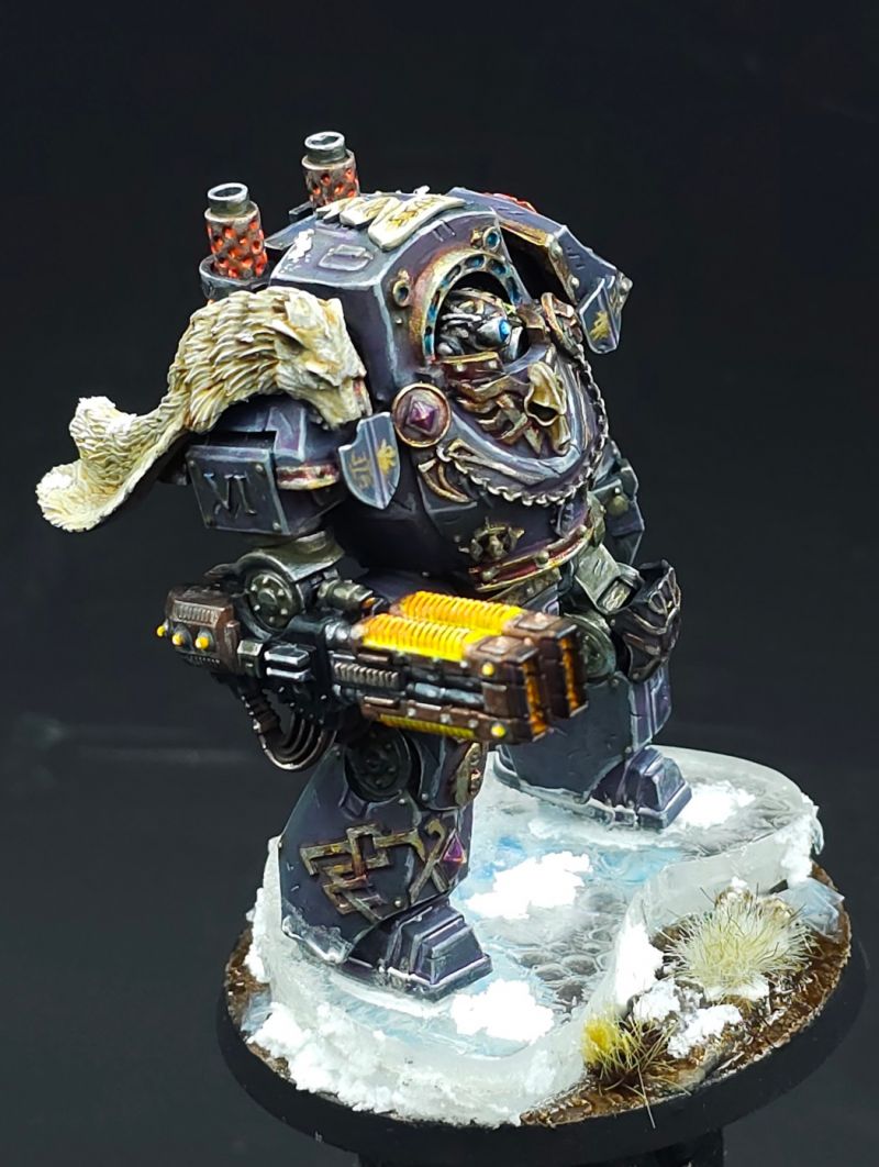 Space Wolves Legion Contemptor Dreadnought