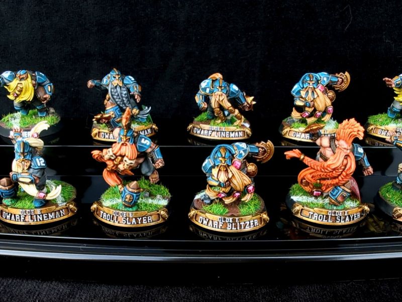 Blood Bowl Dwarf Team