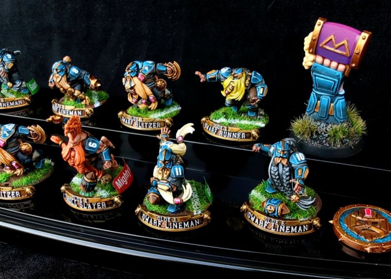 Blood Bowl Dwarf Team