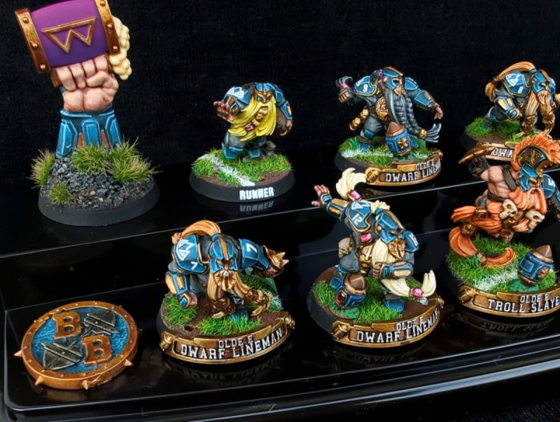 Blood Bowl Dwarf Team