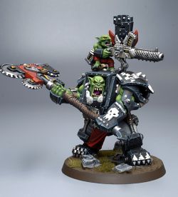 WARBOSS IN MEGA ARMOUR