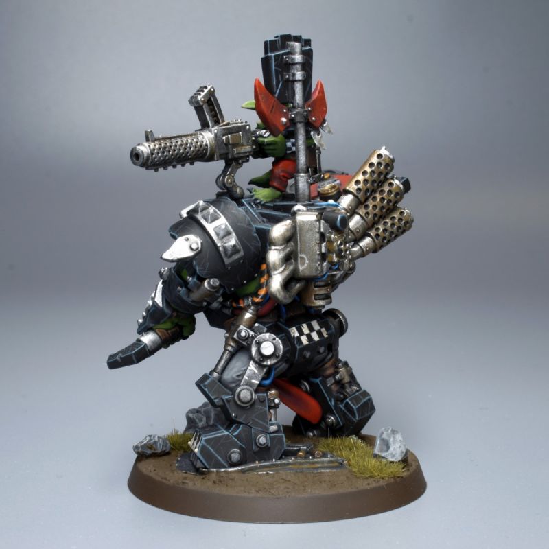 WARBOSS IN MEGA ARMOUR