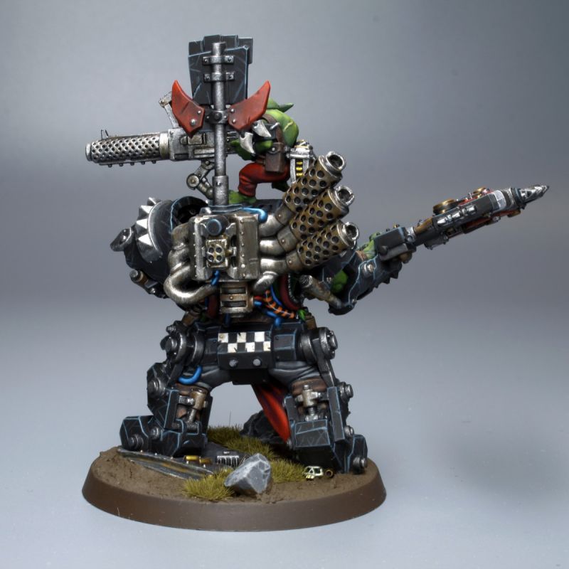 WARBOSS IN MEGA ARMOUR