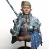 1:10 Bust of an elven swordswoman