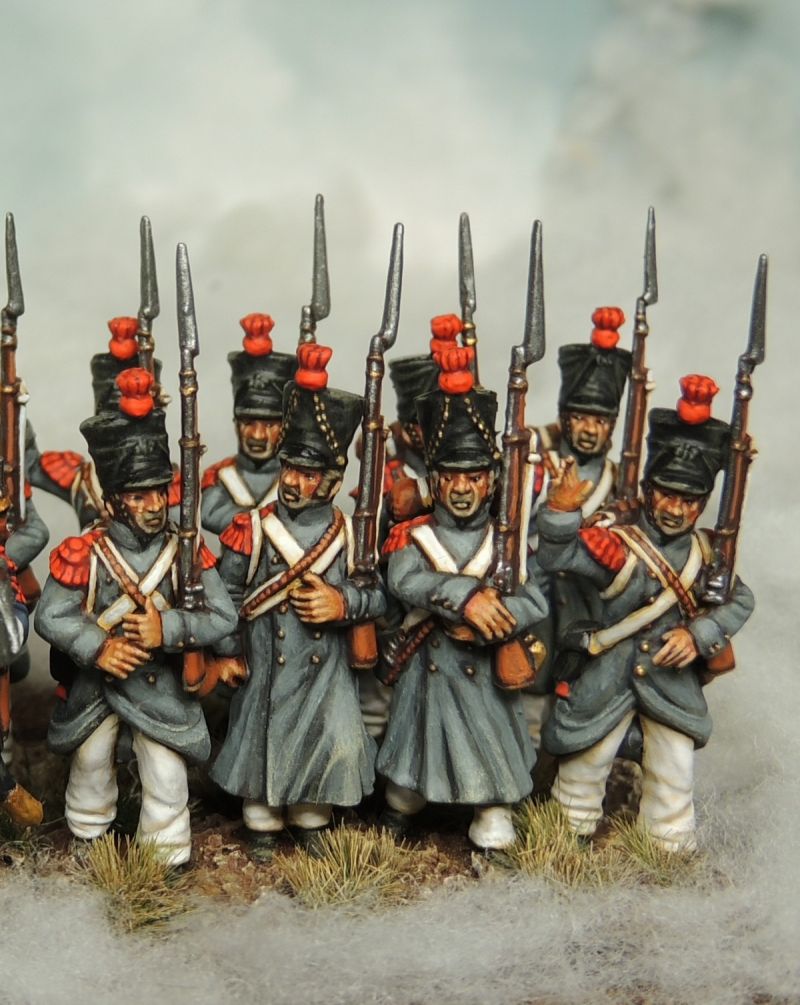 28 mm French Young Guard 1°Regiment of Tirailleurs