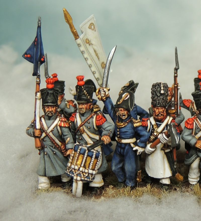 28 mm French Young Guard 1°Regiment of Tirailleurs