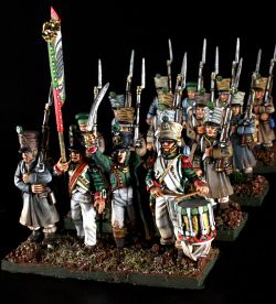 Napoleonic Italian Line Infantry Voltigeurs