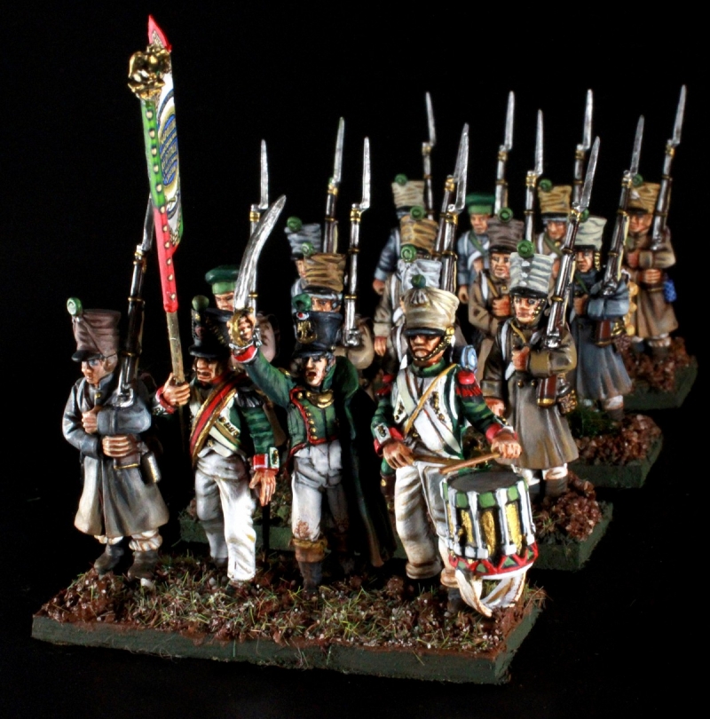 Napoleonic Italian Line Infantry Voltigeurs