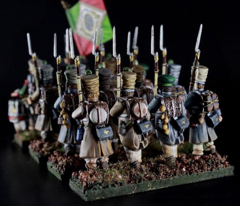 Napoleonic Italian Line Infantry Voltigeurs