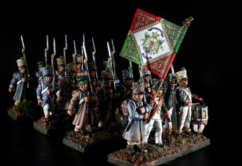 Napoleonic Italian Line Infantry Voltigeurs