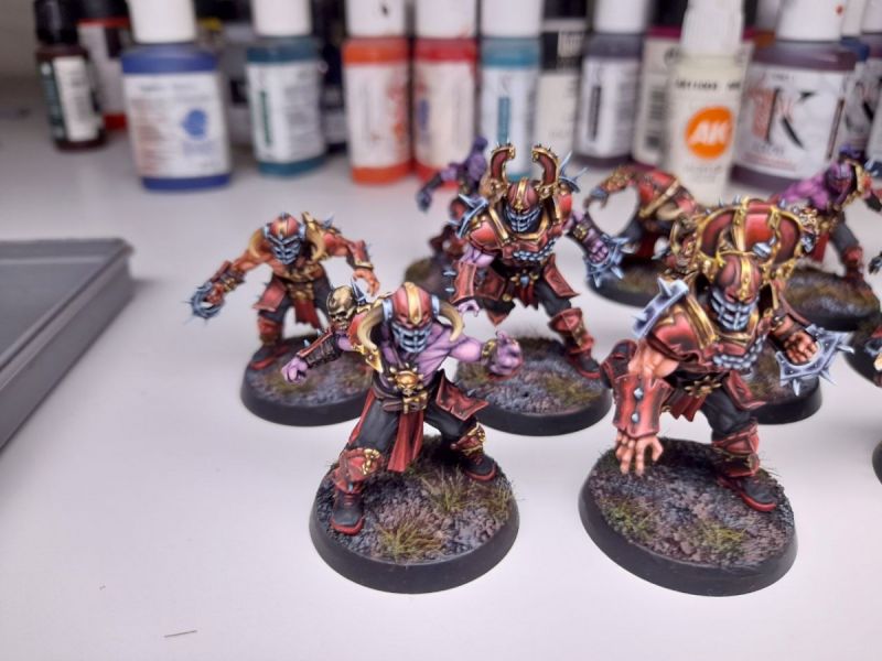 Chaos Khorne team - Blood Bowl