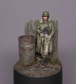 WW2 US Officer - Alpine Miniatures