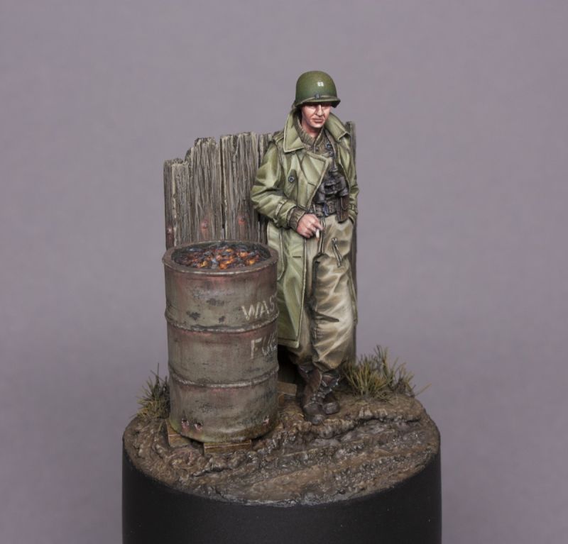 WW2 US Officer - Alpine Miniatures