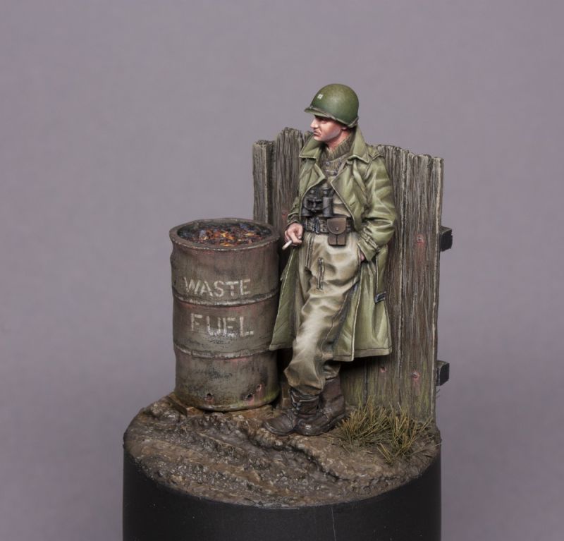 WW2 US Officer - Alpine Miniatures