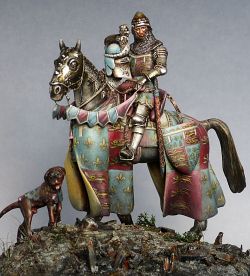 Black prince 54mm Crecy Model