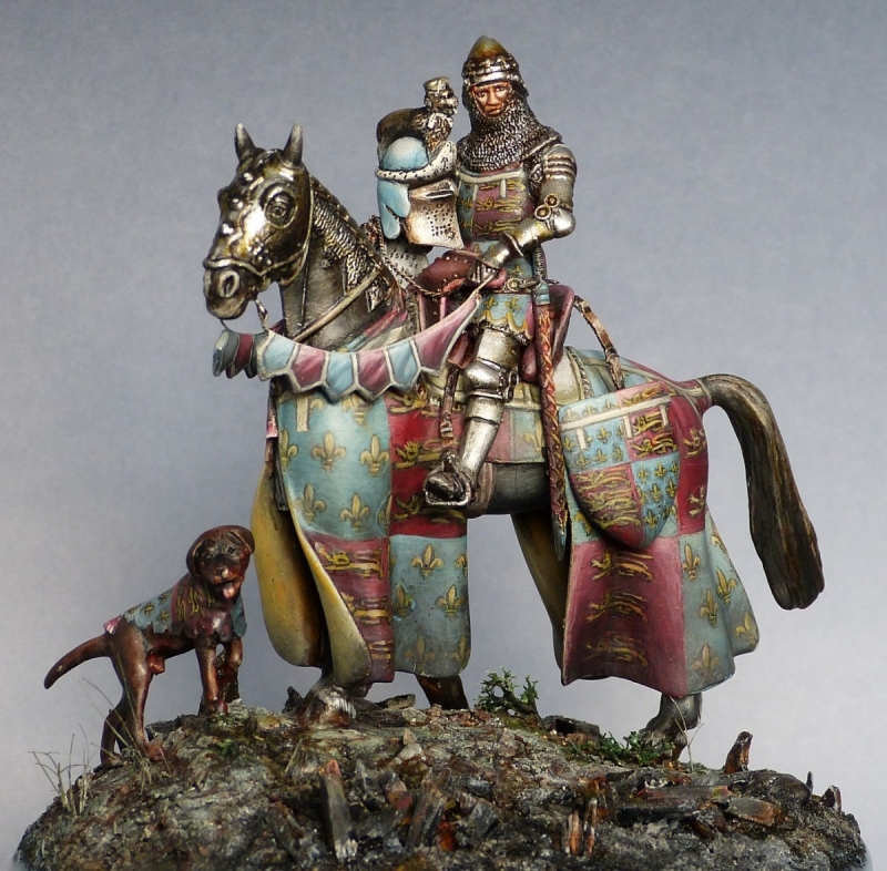 Black prince 54mm Crecy Model