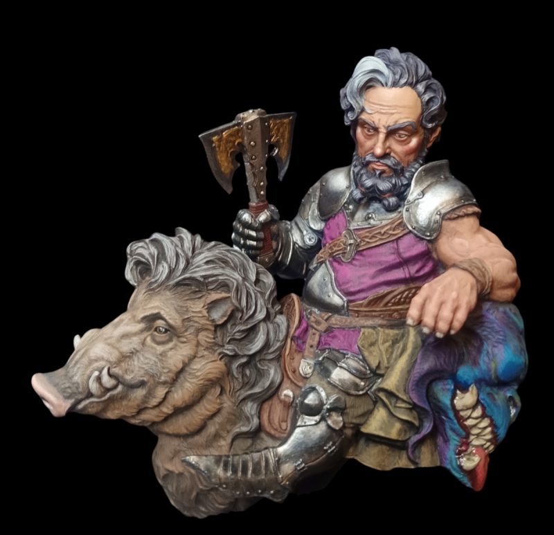 Haldric Doublebeard by Galapagos Miniatures