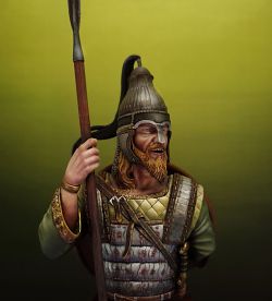 Lombard warrior 600 A.D. - Militia model