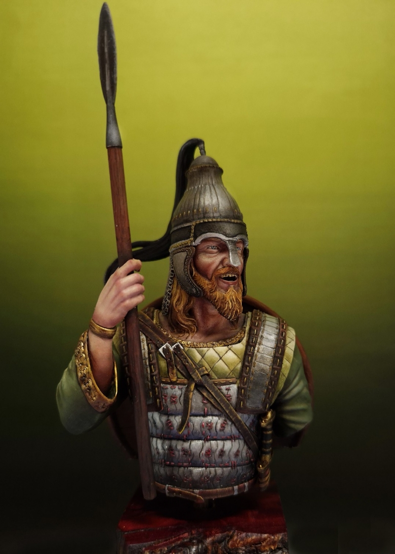 Lombard warrior 600 A.D. - Militia model