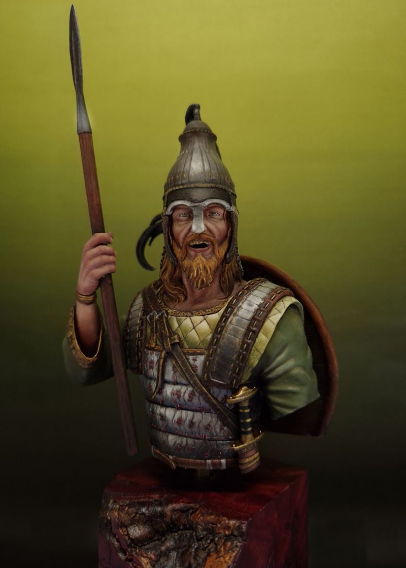 Lombard warrior 600 A.D. - Militia model