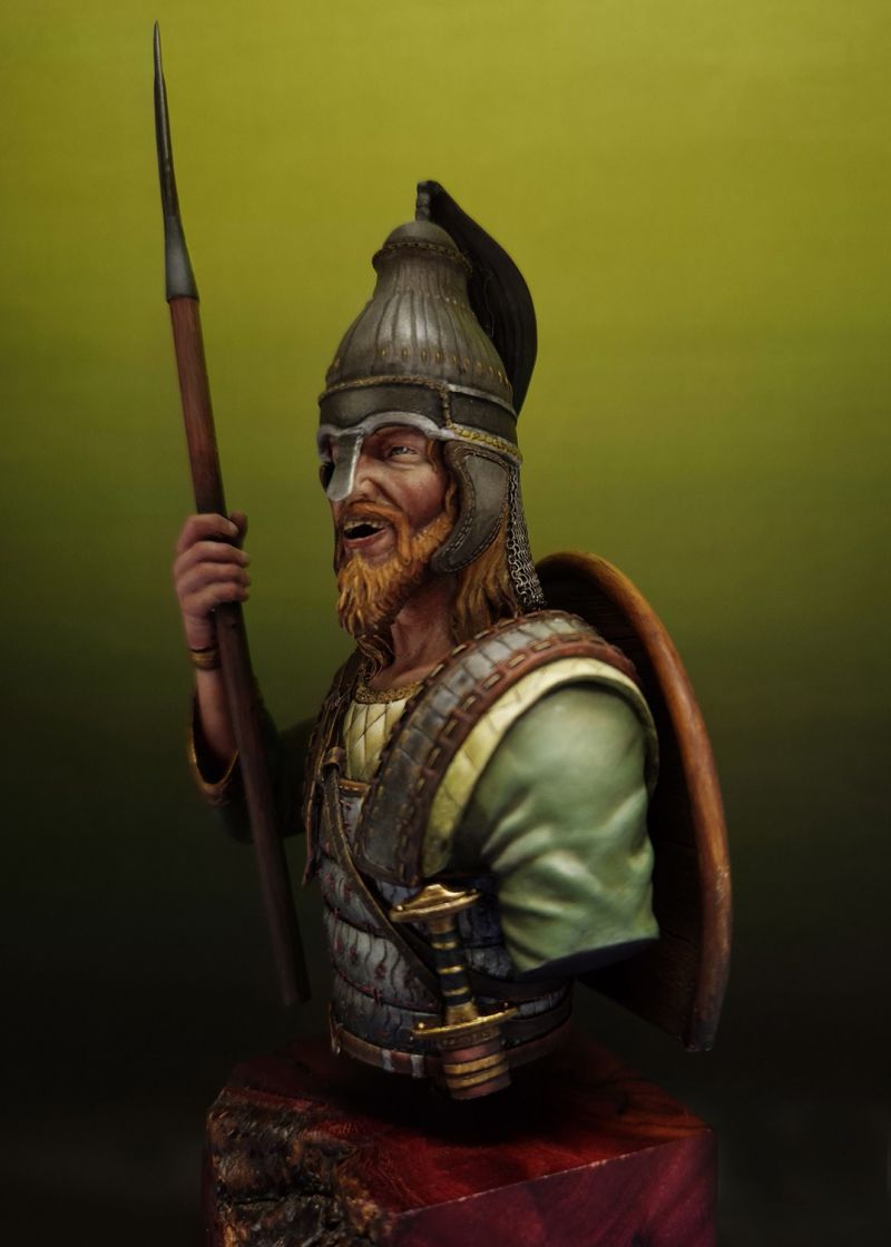 Lombard warrior 600 A.D. - Militia model