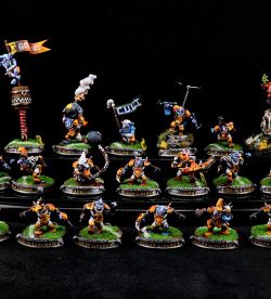 Blood Bowl Goblin Team