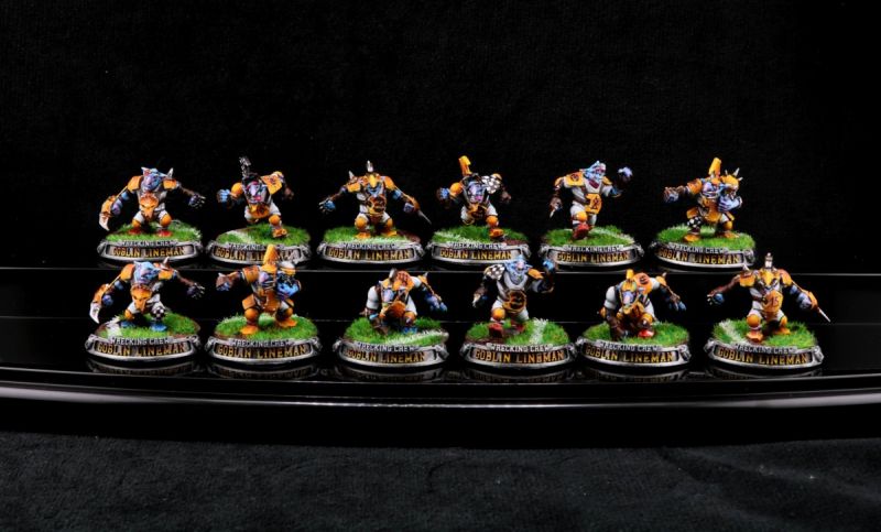 Blood Bowl Goblin Team