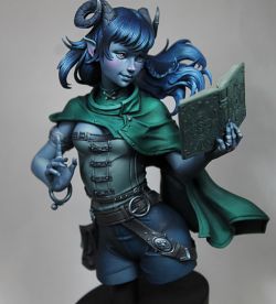 Tiefling Bust - Jester Lavorre