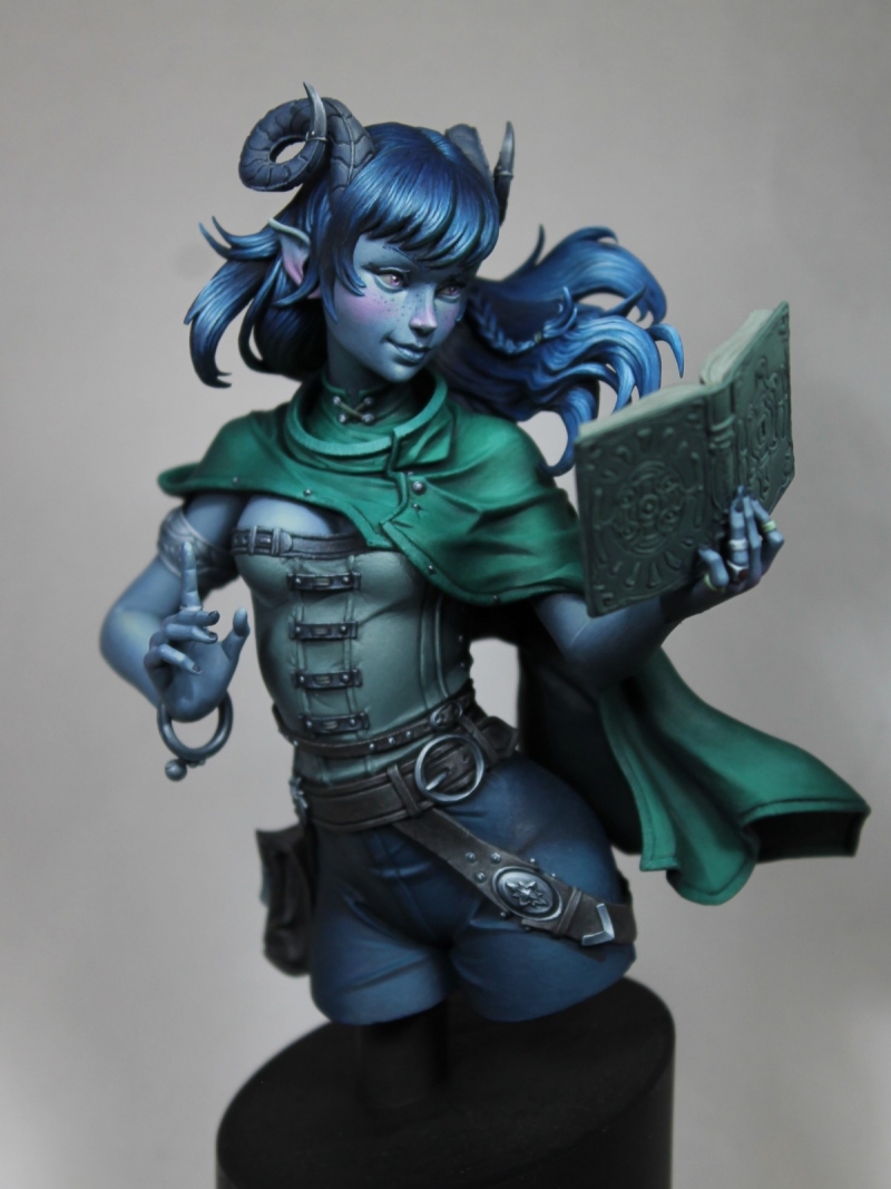 Tiefling Bust - Jester Lavorre