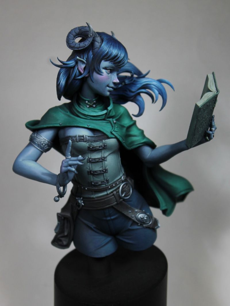 Tiefling Bust - Jester Lavorre