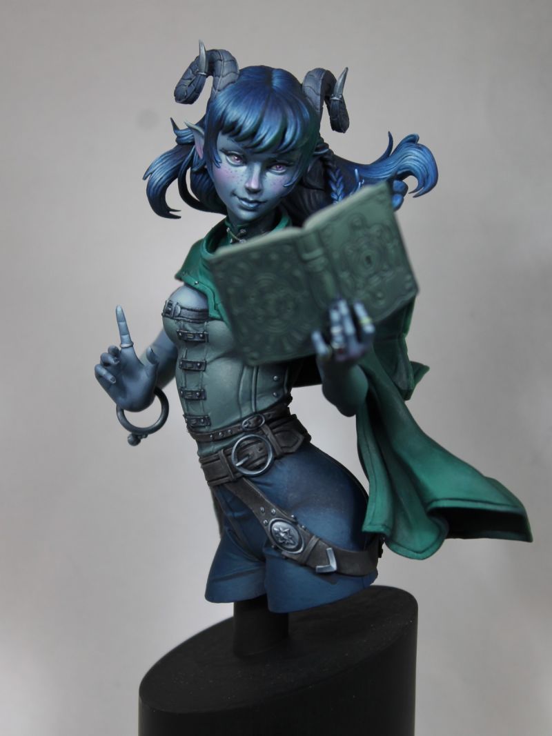 Tiefling Bust - Jester Lavorre