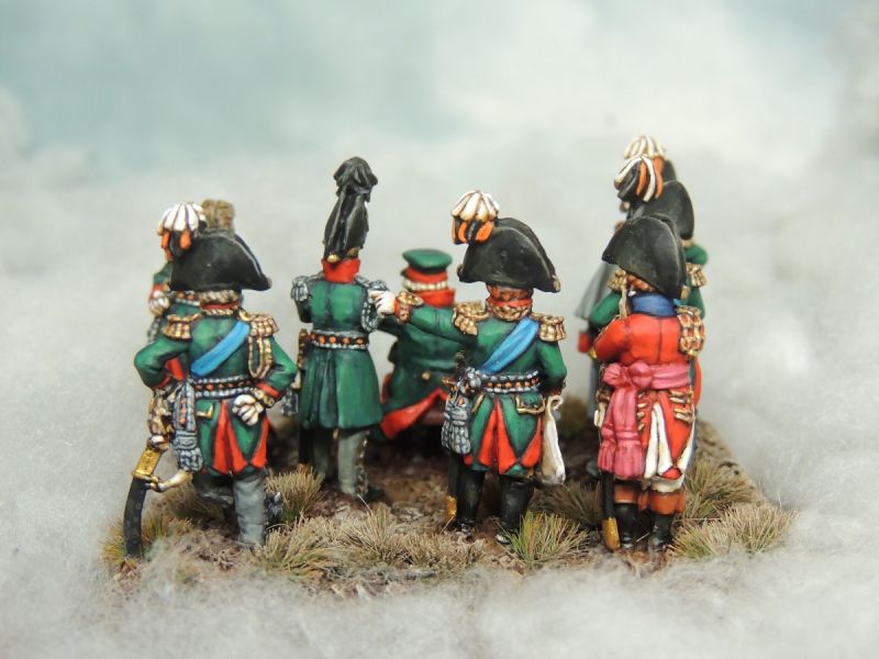 28mm Kutozov and his staff