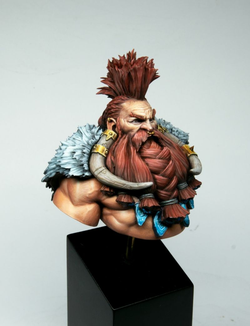 Dwarf Slayer - BlackCrow miniatures