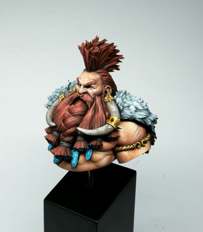 Dwarf Slayer - BlackCrow miniatures