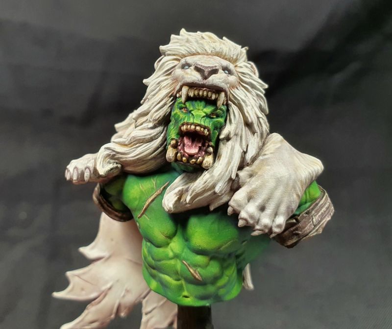 Orc lion head