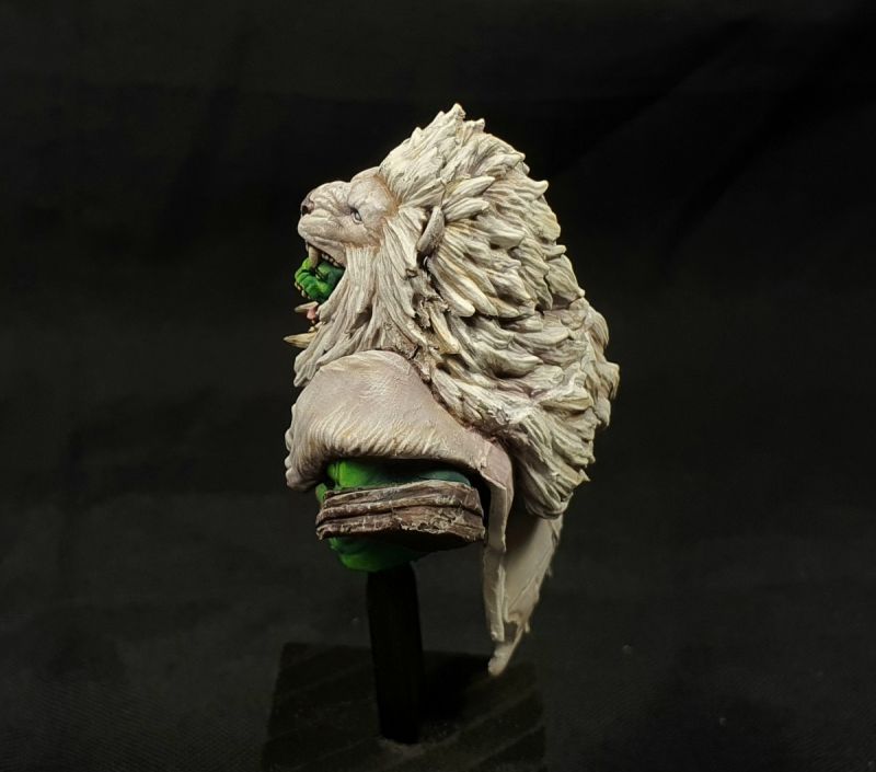 Orc lion head