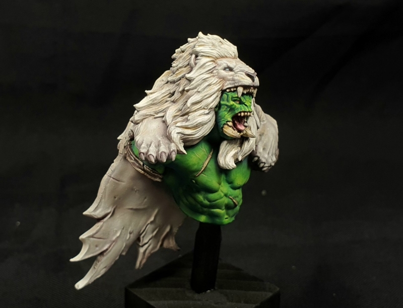 Orc lion head