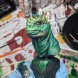 Marine Iguana Bust