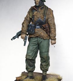 Life Miniatures 1/16 MG 42 gunner of KG Hansen